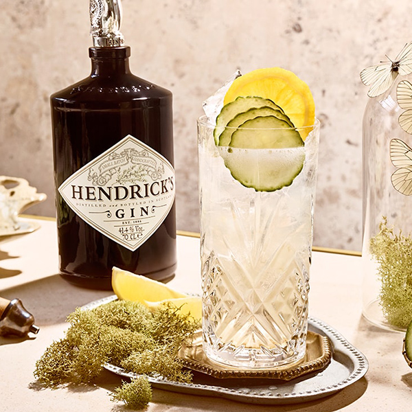 Hendricks Gin Cucumber Lemonade