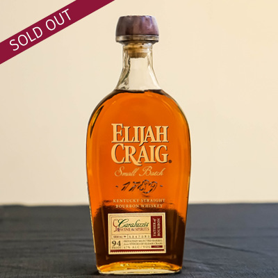 Elijah Craig Sold Out Caraluzzi's Wine & Spirits Elijah Craig Private Barrel