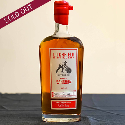 Litchfiedl Distillery Bourbon Sold Out Caraluzzi's Wine & Spirits Private Barrel Litchfield Distillery Bourbon
