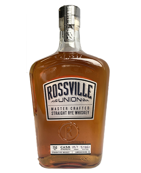 Rossville union straight rye whiskey 2021