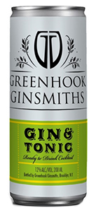 Greenhook Gin and Tonic Green Hook Gin and Tonic