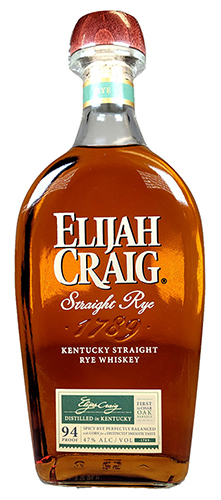 Elijah Craig rye