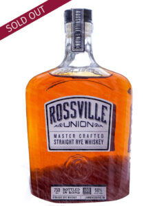 Rossville Union Bottled in Bond sold out